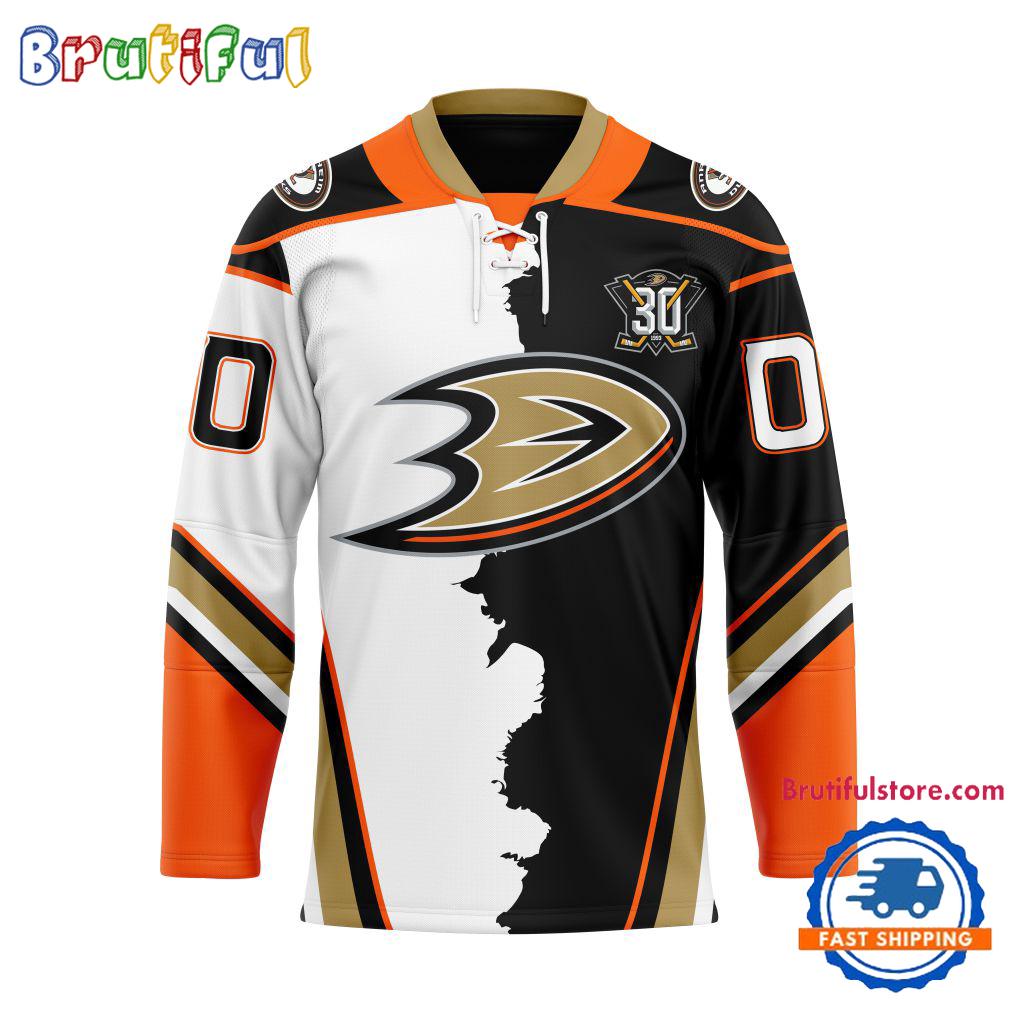 NHL Anaheim Ducks Home Mix Away New Design Hockey Jersey