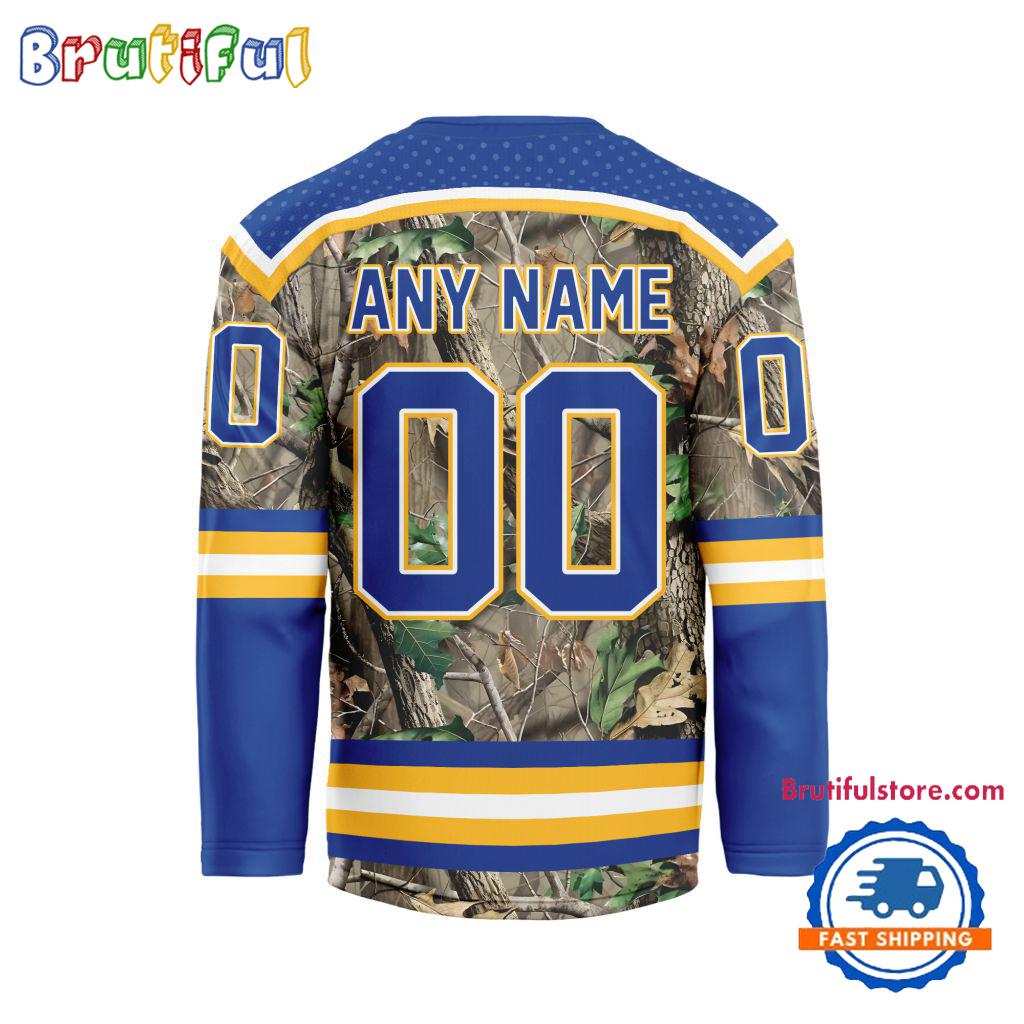 NHL Buffalo Sabres Special Realtree Camo Hunting Hockey Jersey