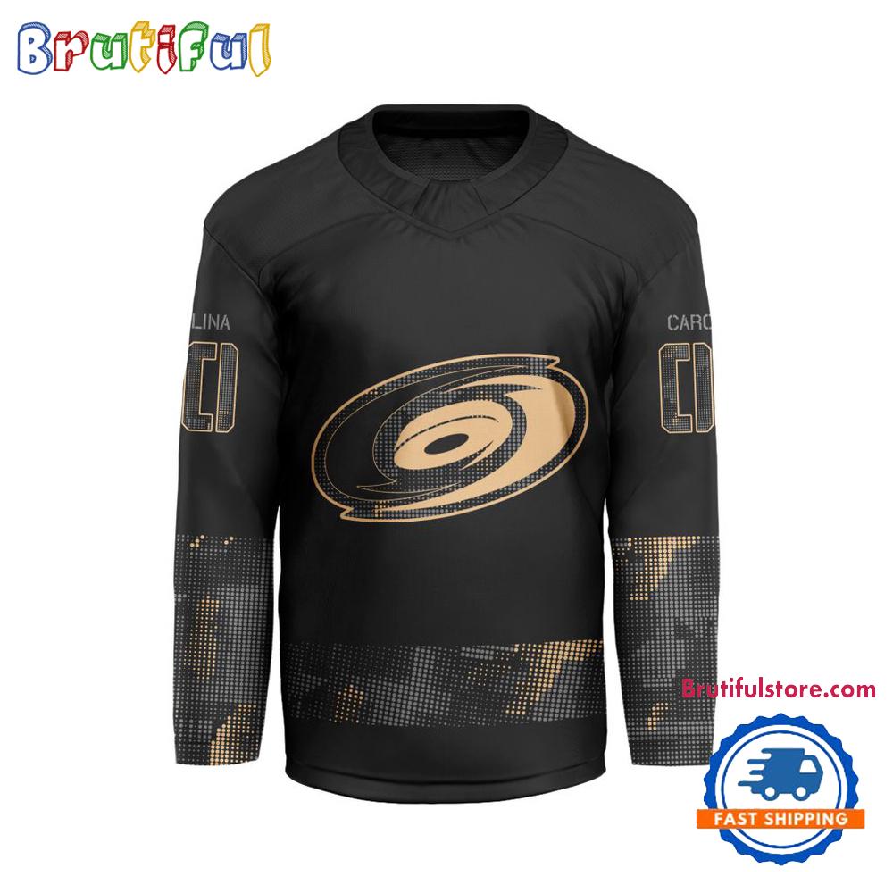 NHL Carolina Hurricanes Military Appreciation Design Hockey Jersey