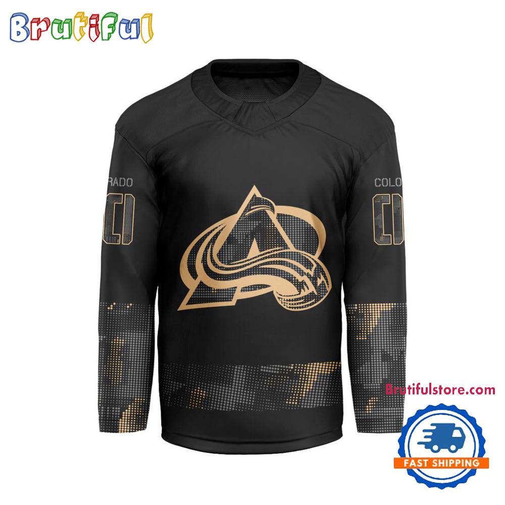 NHL Colorado Avalanche Military Appreciation Design Hockey Jersey