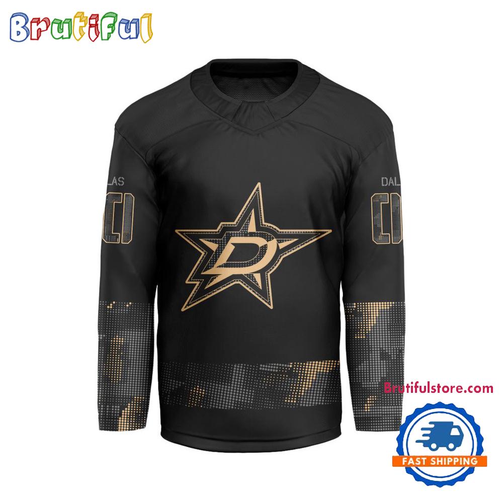 NHL Dallas Stars Military Appreciation Design Hockey Jersey