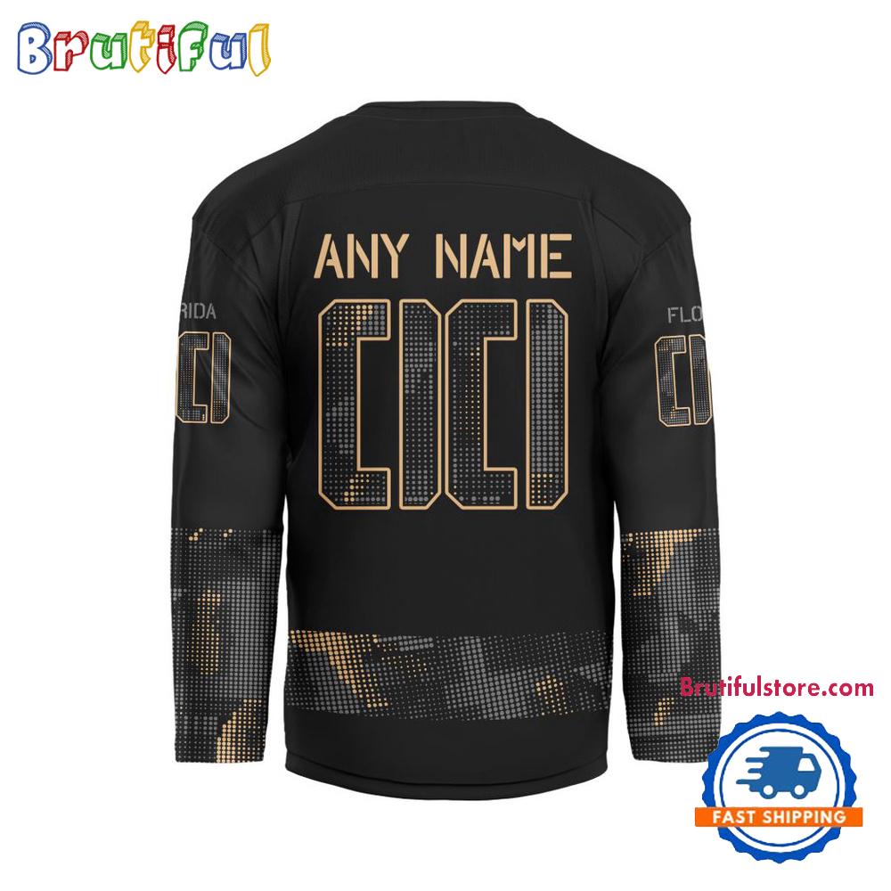 NHL Florida Panthers Military Appreciation Design Hockey Jersey