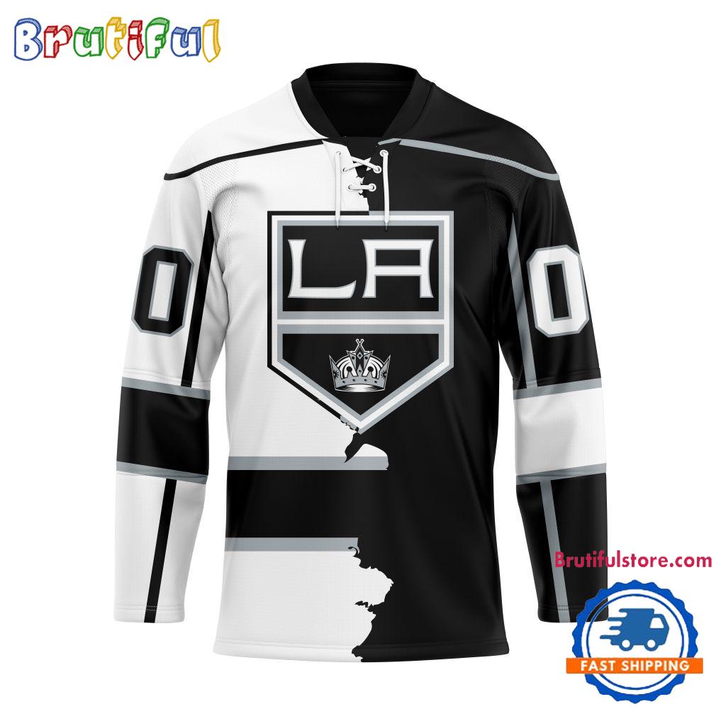 NHL Los Angeles Kings Home Mix Away New Design Hockey Jersey