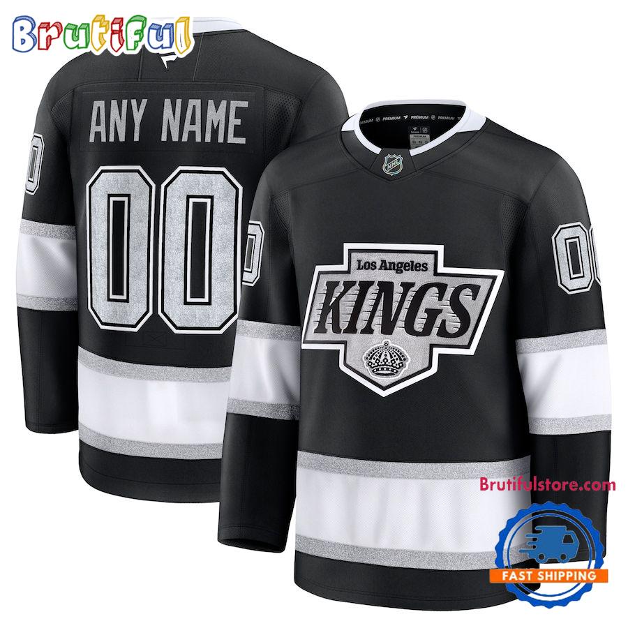 NHL Los Angeles Kings Home Premium Custom Hockey Jersey