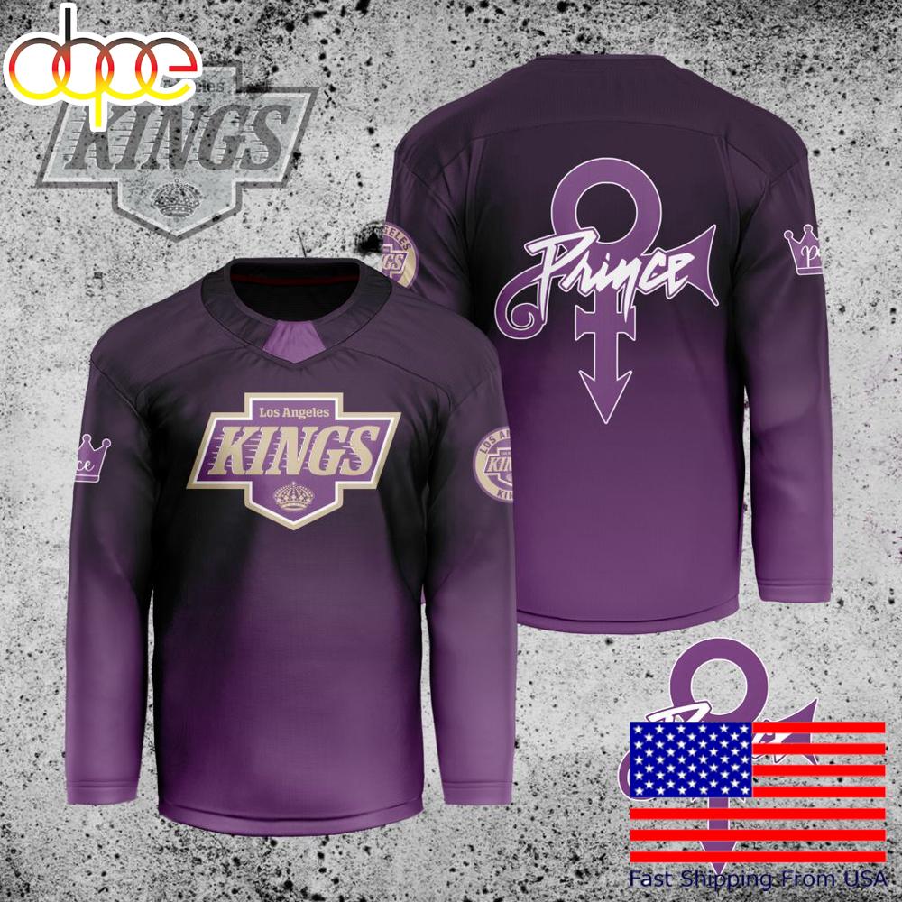 NHL Los Angeles Kings Prince Custom Hockey Jersey