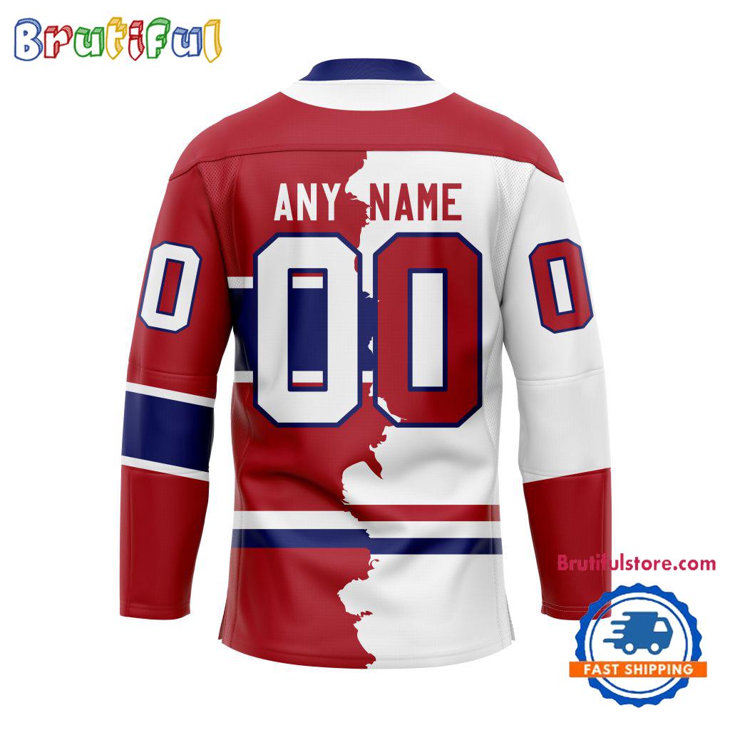 NHL Montreal Canadiens Home Mix Away New Design Hockey Jersey