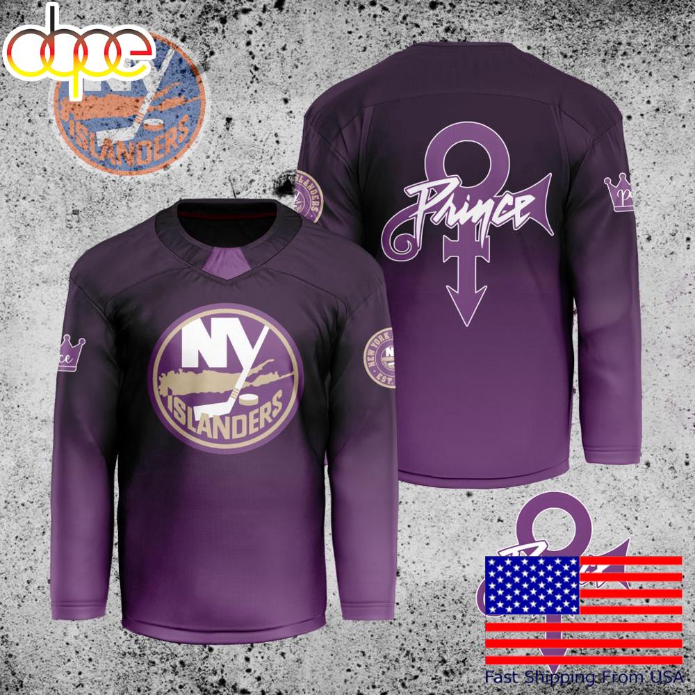 NHL New York Islanders Prince Custom Hockey Jersey