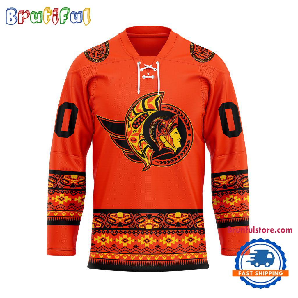 NHL Ottawa Senators National Day For Truth And Reconciliation Design Hockey Jersey, Sport Jersey Shirt