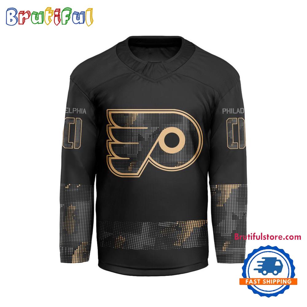NHL Philadelphia Flyers Military Appreciation Design Hockey Jersey