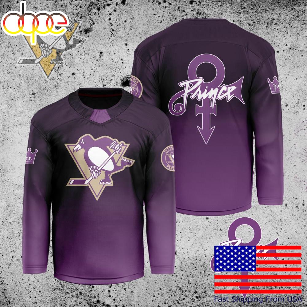 NHL Pittsburgh Penguins Prince Custom Hockey Jersey