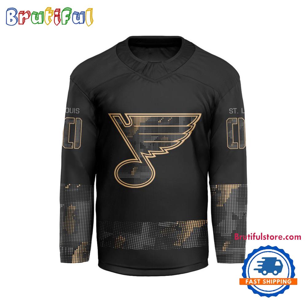 NHL St. Louis Blues Military Appreciation Design Hockey Jersey