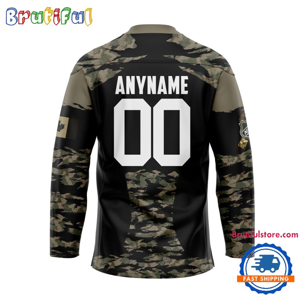 NHL Toronto Maple Leafs Custom Honoring Veterans Camo Hockey Jersey