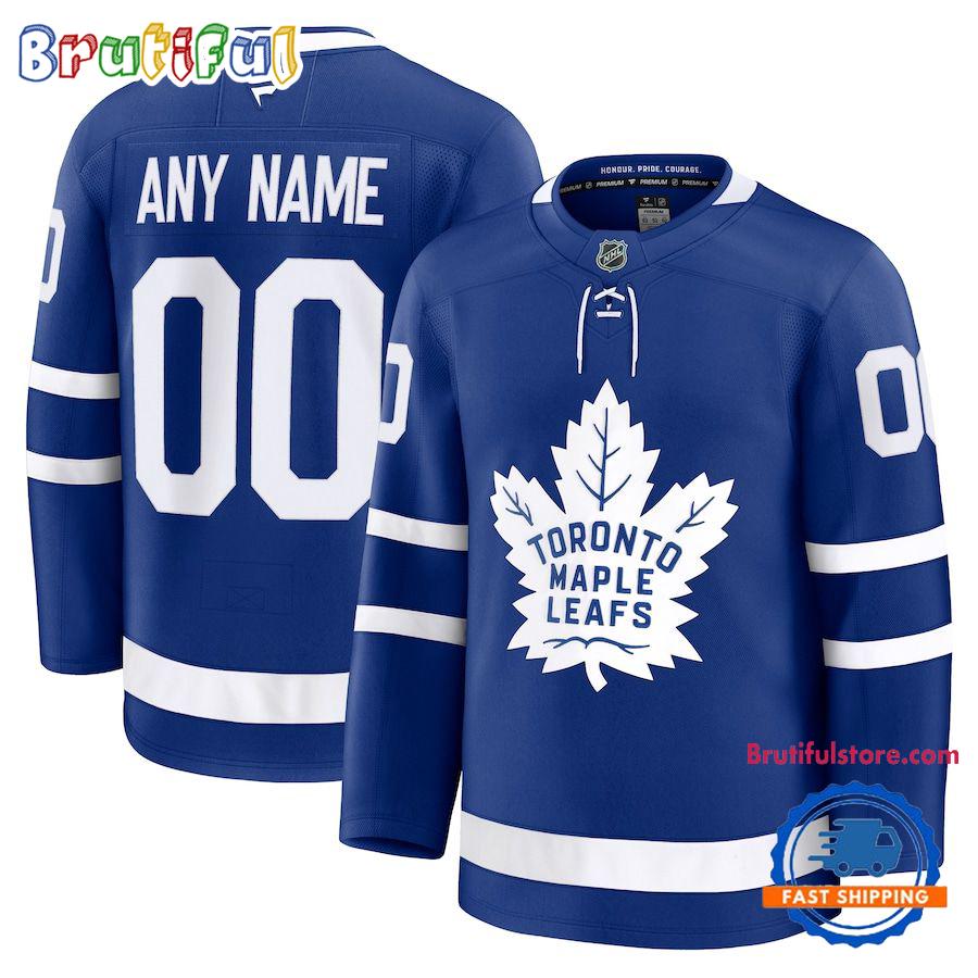 NHL Toronto Maple Leafs Home Premium Custom Hockey Jersey