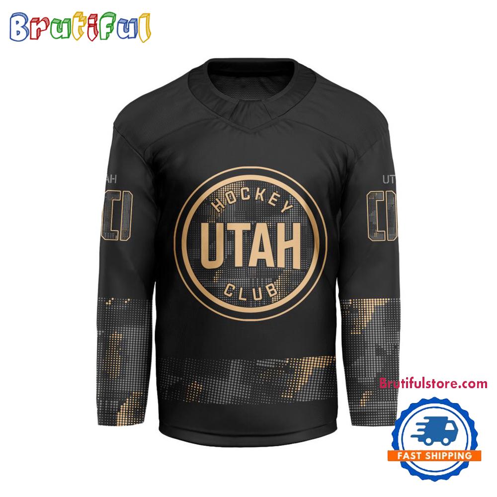 NHL Utah Hockey Club Military Appreciation Design Hockey Jersey