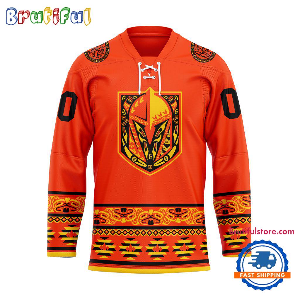 NHL Vegas Golden Knights National Day For Truth And Reconciliation Design Hockey Jersey, Sport Jersey Shirt