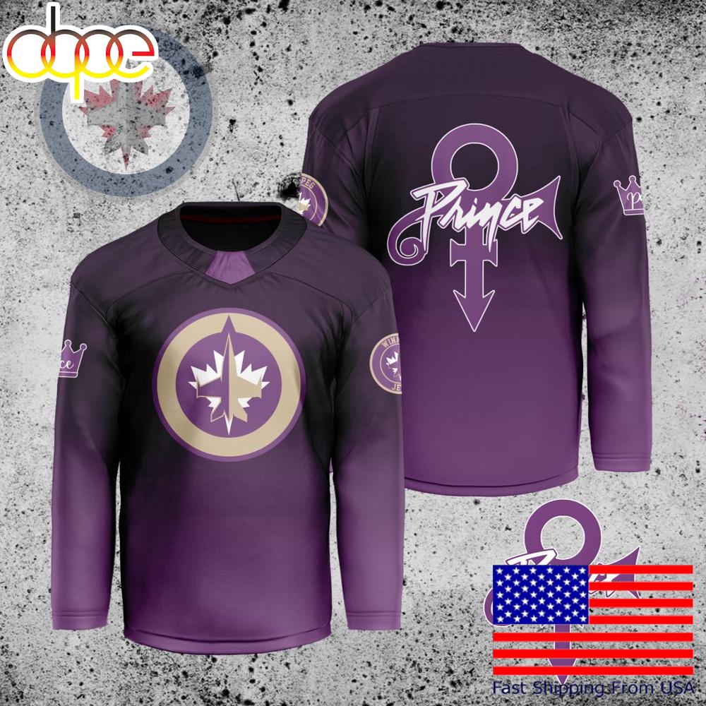 NHL Winnipeg Jets Prince Custom Hockey Jersey
