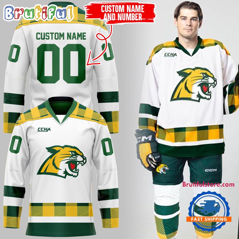 Northern Michigan Wildcats 2025 New Collection Limited Edition Hockey Jersey
