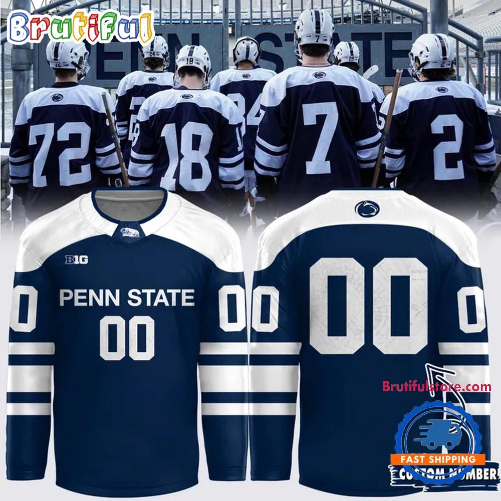 Penn State Nittany Lions 2026 Beaver Stadium Game Hockey Jerseys