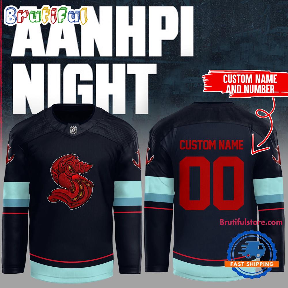 Seattle Kraken Asian American Native Hawaiian Pacific Islander Hockey Jersey