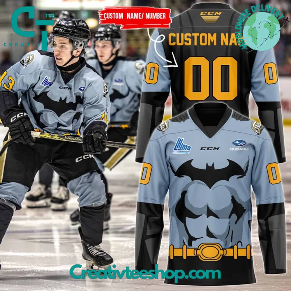 Charlottetown Islanders X 2025 Batman Special New Jersey