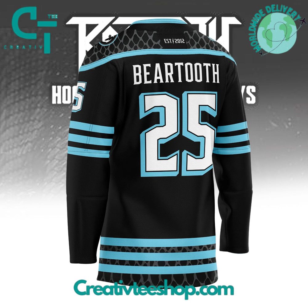 Beartooth 2025 Special Black Hockey Jersey